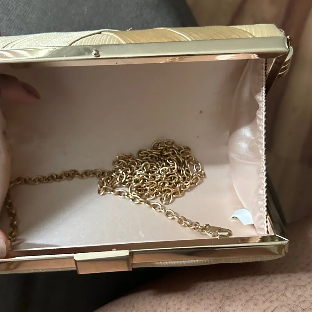 Elegant Gold Clutch - Picture 5 of 6